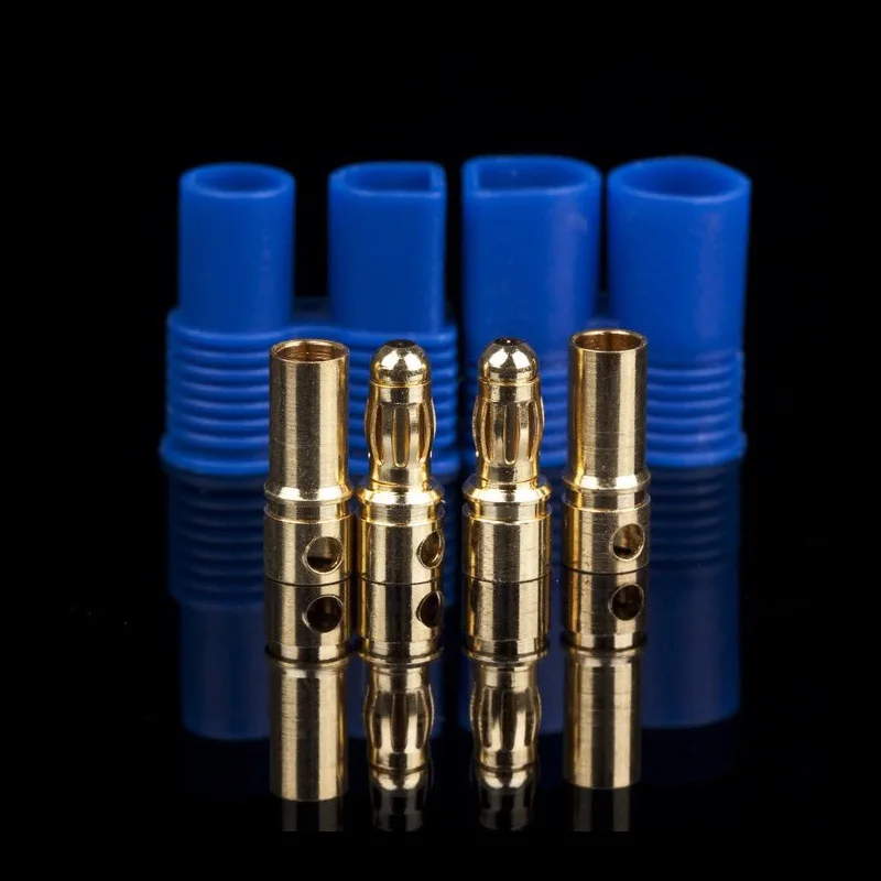 

5 / 10 / 20 / 50 /100 pairs EC3 Female Male 3MM Bullet Connector Plugs for RC Car Plane Multi-Copter Lipo Battery ESC Motor Part