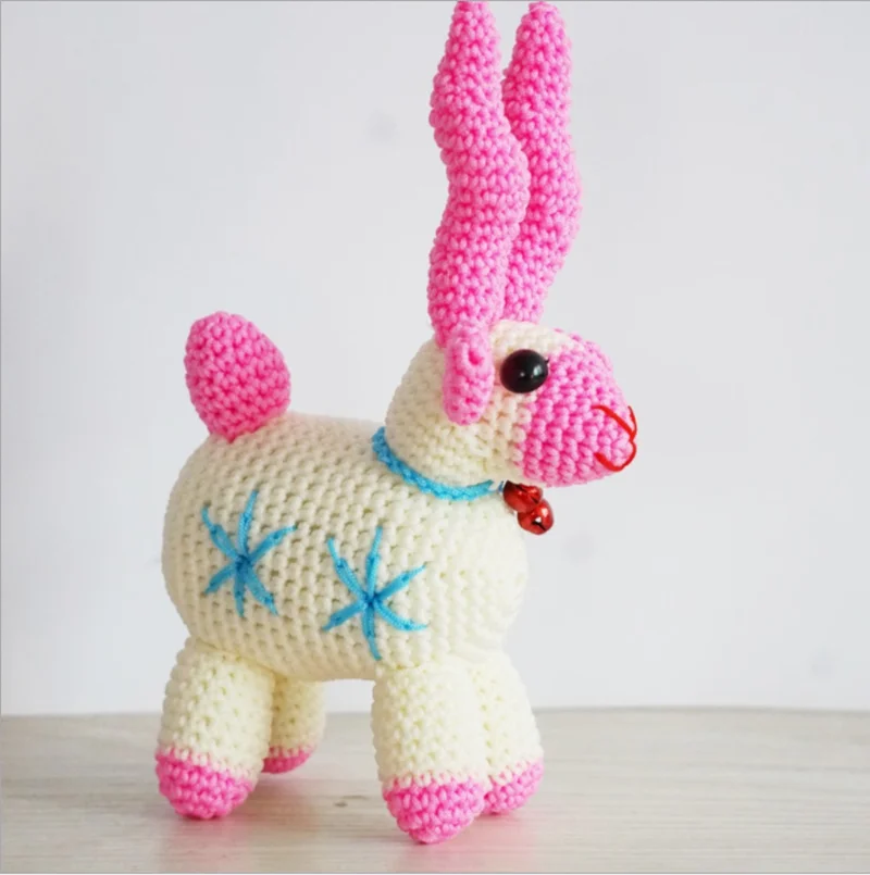 Козья Антилопа ручной работы детские мягкие плюшевые животные игрушка кукла