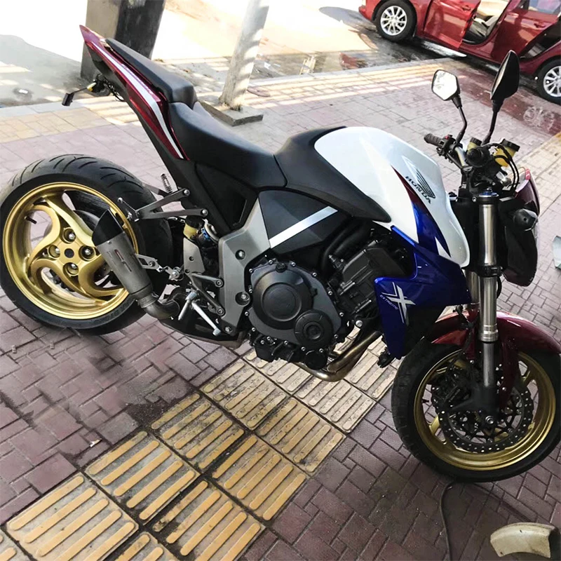 CB1000R средняя Соединительная труба с выхлопной трубой мотоцикла akrapovic Yoshimura выхлопная труба печать akrapovic или наклейка