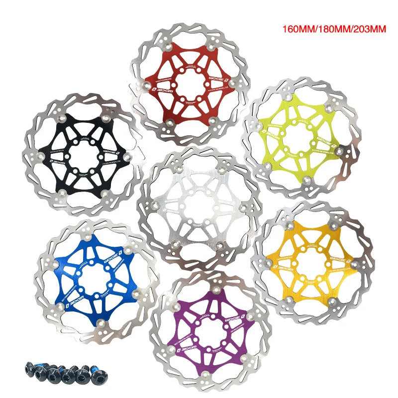 Новый тормозной механизм горного велосипеда дисковые тормоза стояночного шесть