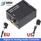 Преобразователь цифроаналогового аудиосигнала Toslink, ЦАП, коаксиальный сигнал в RCA, декодер аудиосигнала, усилитель