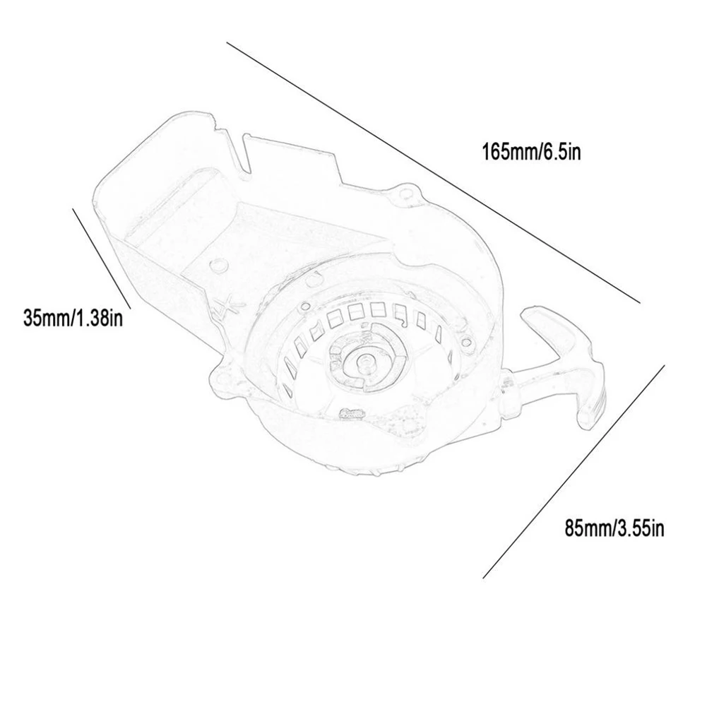 

Universal 2 Stroke 49CC Mini Off-Road Motorcycle Aluminum Hand Pull Starter