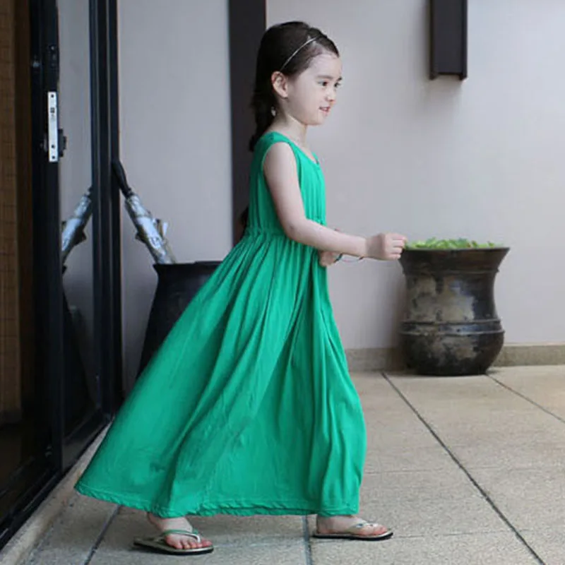 2021 Mother And Daughter Clothes Summer Dress Girl 7 Years Girls Size 8 Dresses 10 12 14 16 18 Holiday Teenage Children Clothing | Детская