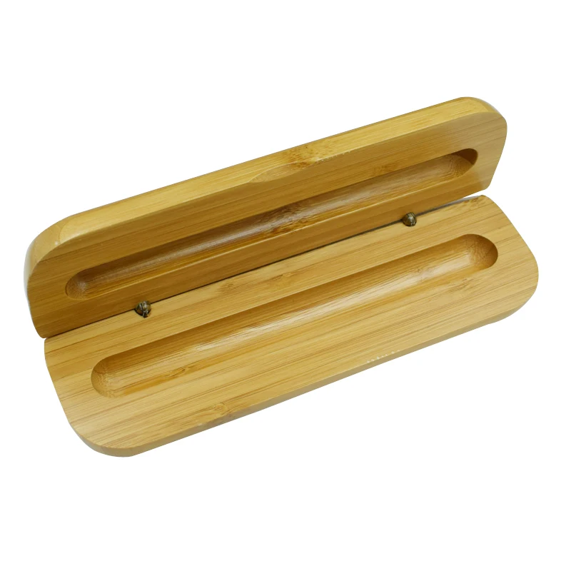 

Pencil Case From Nature Bamboo For One Pen Wood School Pencilcase Pen Storage Box Office Stationery School Supplies