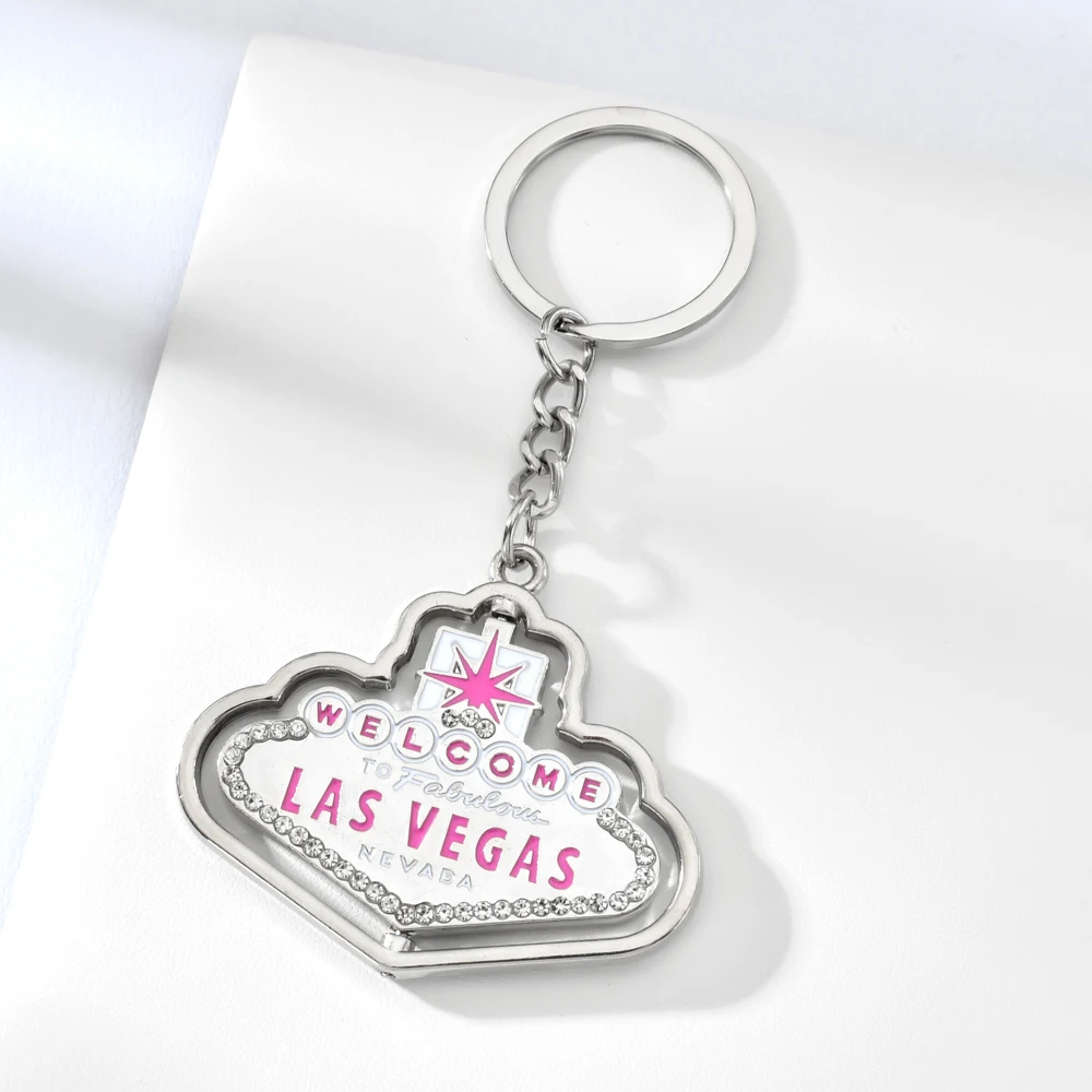 Добро пожаловать в Лас Вегас США туризма Сувенирный брелок для путешествий