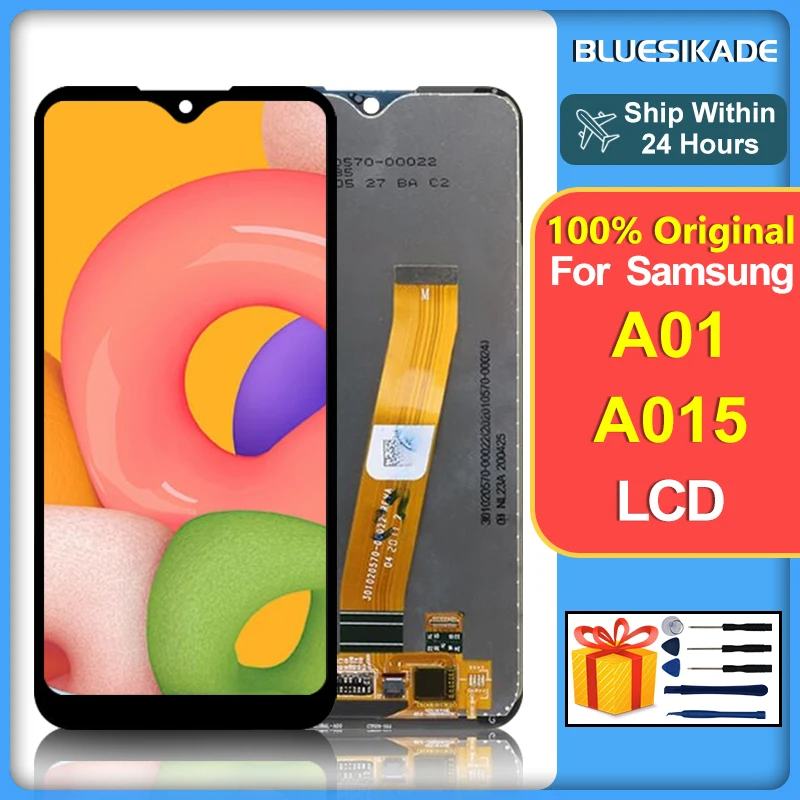 

For Samsung Galaxy A01 LCD Display A015F A015 Touch Screen For Samsung SM-A015F/DS LCD Digitizer A015F/DS Replacement Parts