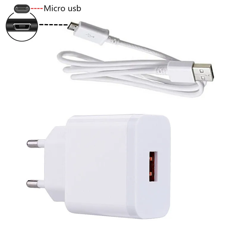Micro USB зарядный кабель type C зарядное устройство адаптер для мобильного телефона samsung A5 A6 A7 A10 A20 A50 zte Axon 7 Nubia Z17 Mini LG G6 Q60 - Тип штекера: Charger Micro Cable