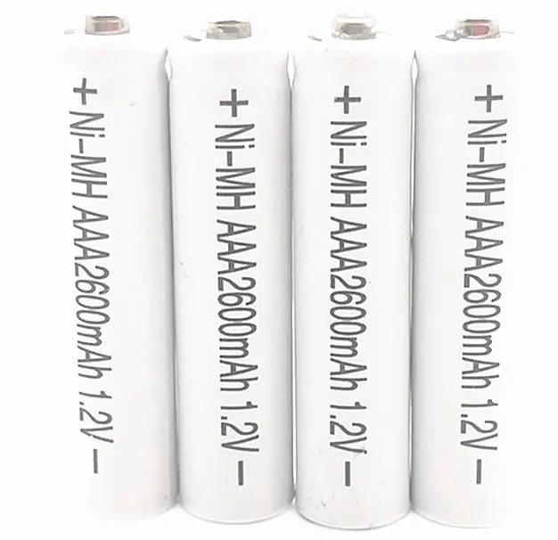 4 шт. X AAA 2600mAh OOLAPR 1 2 V аккумуляторная батарея Ni MH 3A Бесплатная