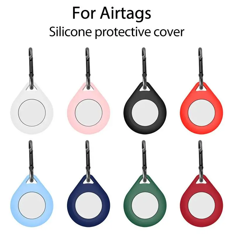 

Жидкий силиконовый чехол для AirTags Защитная крышка для Apple отслеживание местоположения Airtag Аксессуары Анти-Царапины защитный рукав