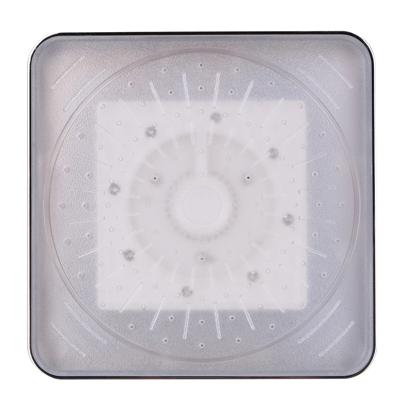 

Adjustable Chrome Shower Head, Multi-Color Automatic Replacement Light Bathroom Bathroom Top Spray, Chrome Led SHOWER HEAD