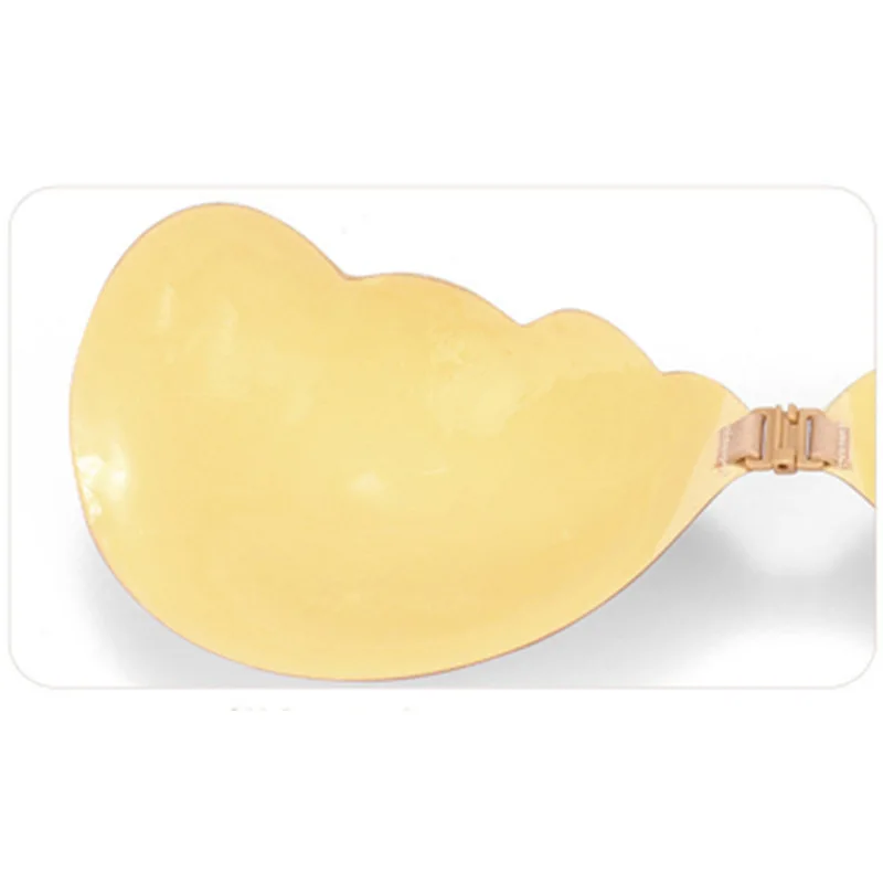 Силиконовый липкий бюстгальтер пуш-ап без бретелек невидимый сексуальный с