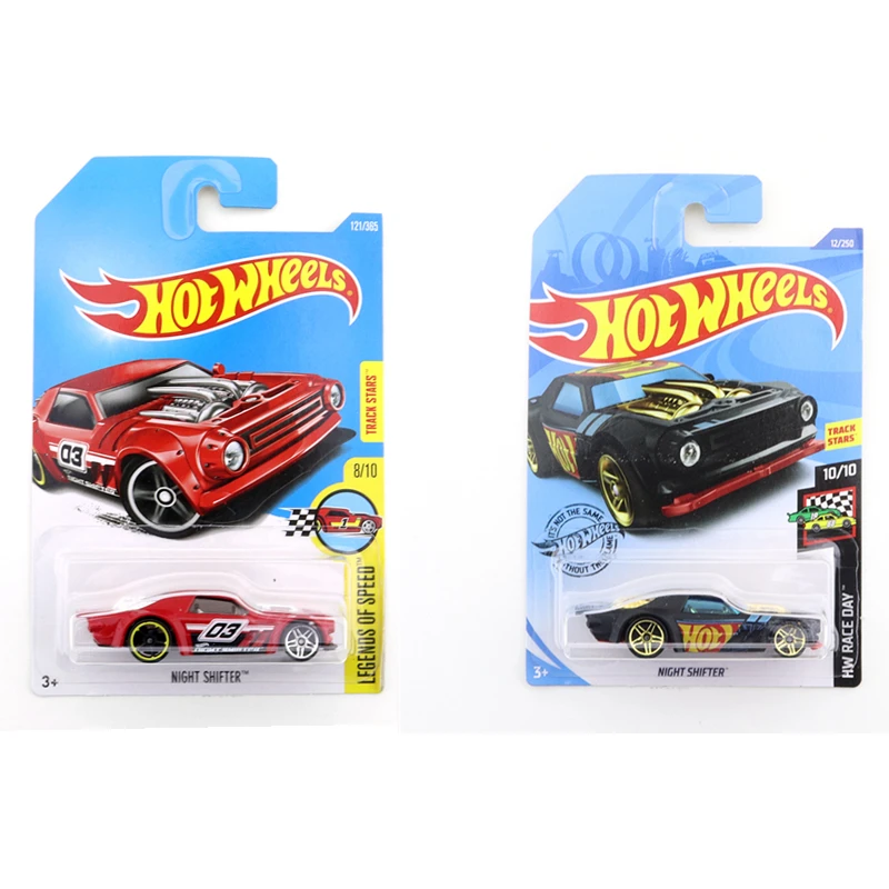 

2017 Hot Wheels NIGHT SHIFTER Mini Alloy Coupe 1/64 Metal Diecast Model Car Kids Toys Gift