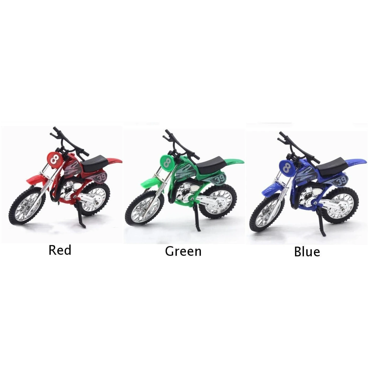 1x Simulation Alloy Motocross Motorcycle Model Toy Home Decoration Kids Gift | Figurines & Miniatures