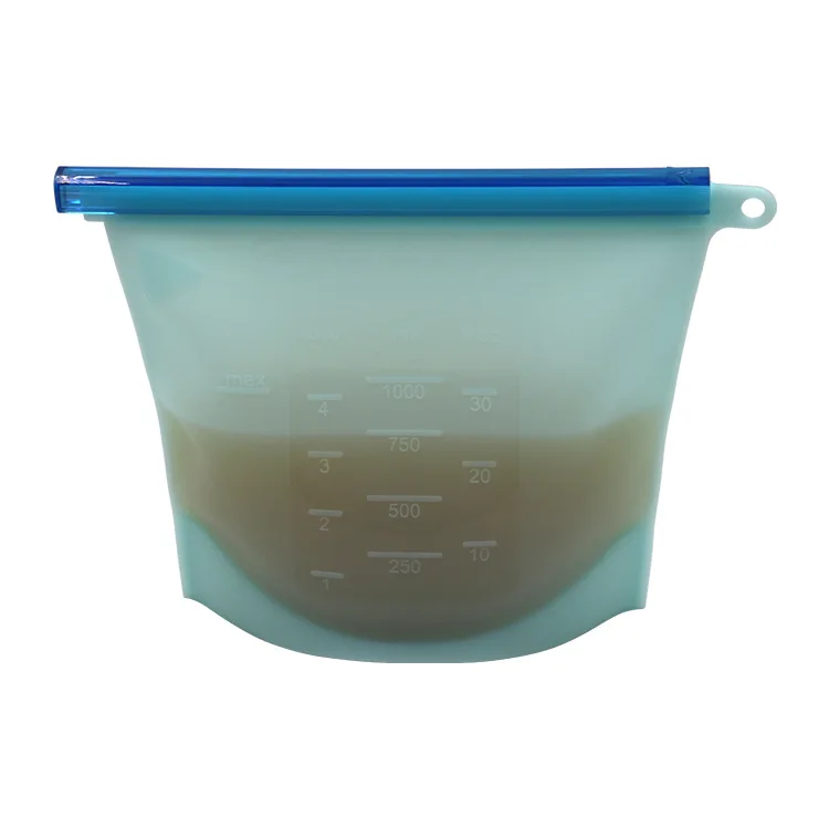 1000 мл силиконовая сумка для свежести продуктов бытовой вакуумный упаковщик