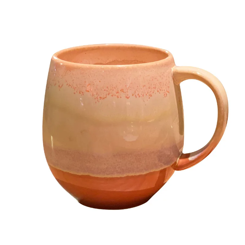 

Nordic ceramic cup Japanese style personality creative kiln mug men and women couples home office water coffee