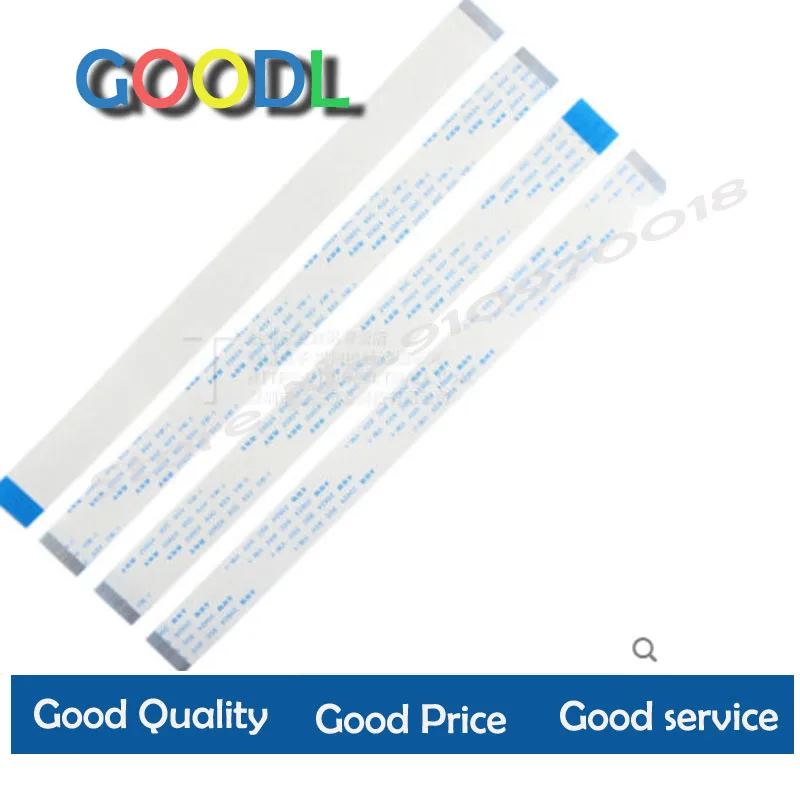 10 шт. плоский гибкий кабель с ПВХ изоляцией FFC FPC ЖК-дисплей AWM 20624 80C 60V VW-1 FFC-1.0MM |