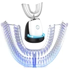 360 u-образная силиконовая сменная Умная автоматическая ультразвуковая головка зубной щетки