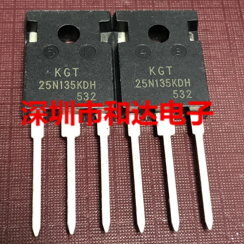 

5 шт. KGT25N135KDH TO-247 IGBT 1350V 25A