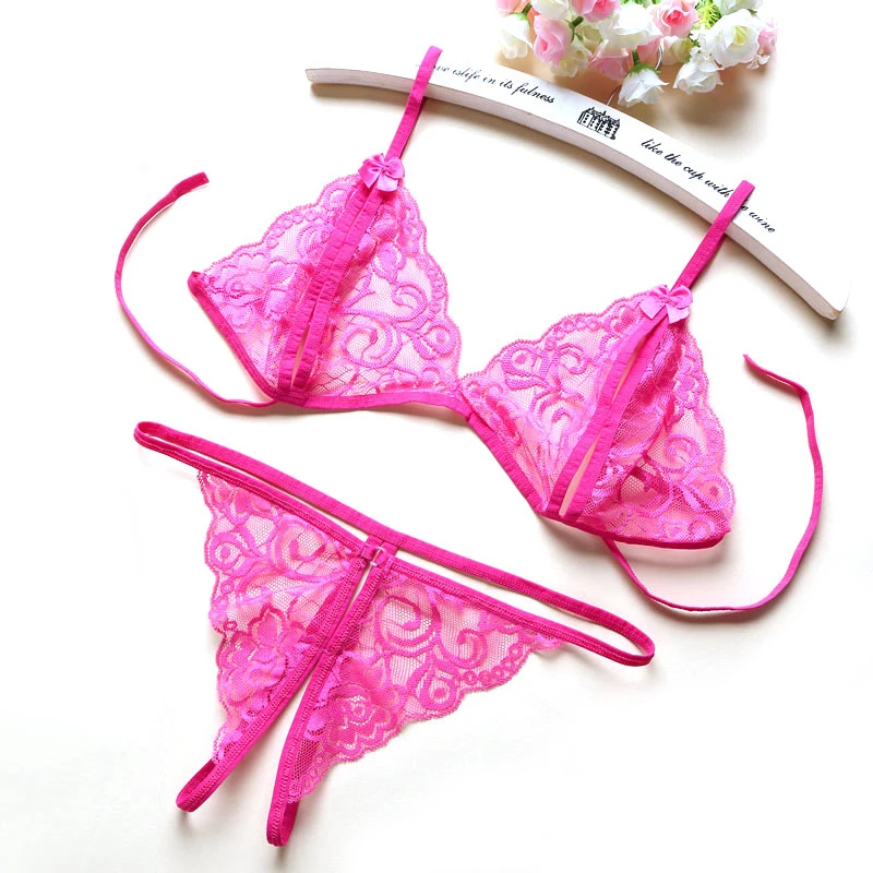 Новый сексуальный комплект нижнего белья 8 цветов кружевной прозрачный с