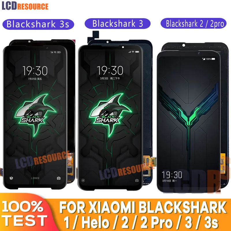 

ЖК-дисплей качества AAA для Xiaomi Black Shark 2 PRO / HELO / 3/3S, сменный сенсорный экран в сборе для экрана Blackshark