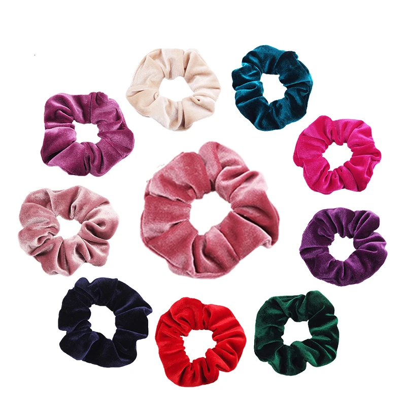 10 Pieces Hair Ring RICORIT весенние Блузки Женская белая рубашка женская блузка с одним карманом с длинным рукавом модная повседневная OL с отложным воротником Свободный стиль Топ - Цвет: 10 Pieces Hair Ring