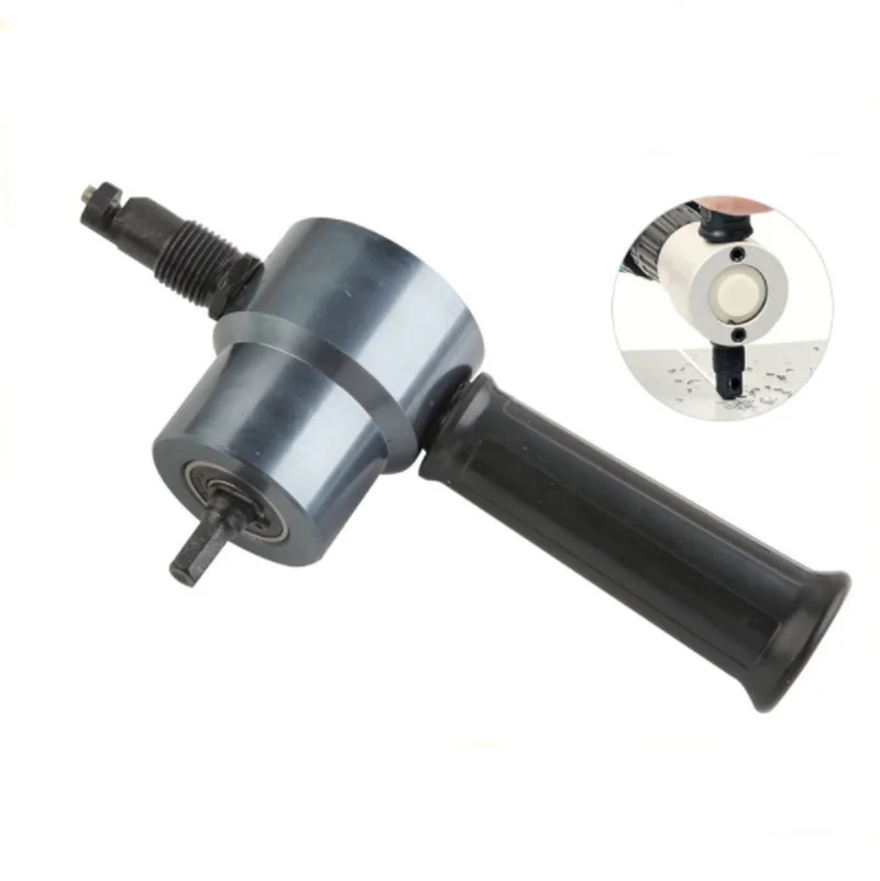 

Double head sheet metal cutter sheet metal cutting saw electric tool curved hole opener hand electric drill