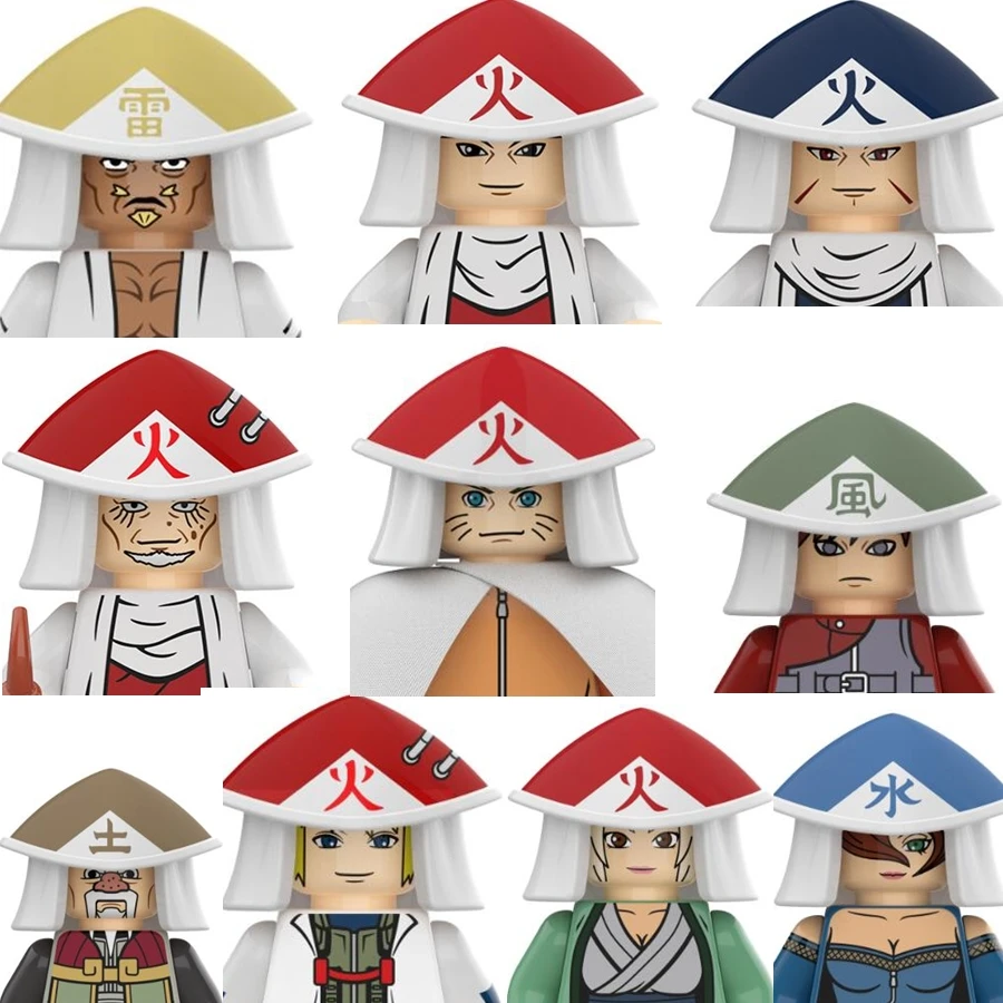 

Фигурки Jpanese Anime Mini Man, блоки KDL, 10 шт.