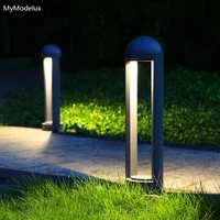 8w led landscape lights lawn lamps outdoor lighting waterproof aluminum garden decoration bollard light for yard street 220 240