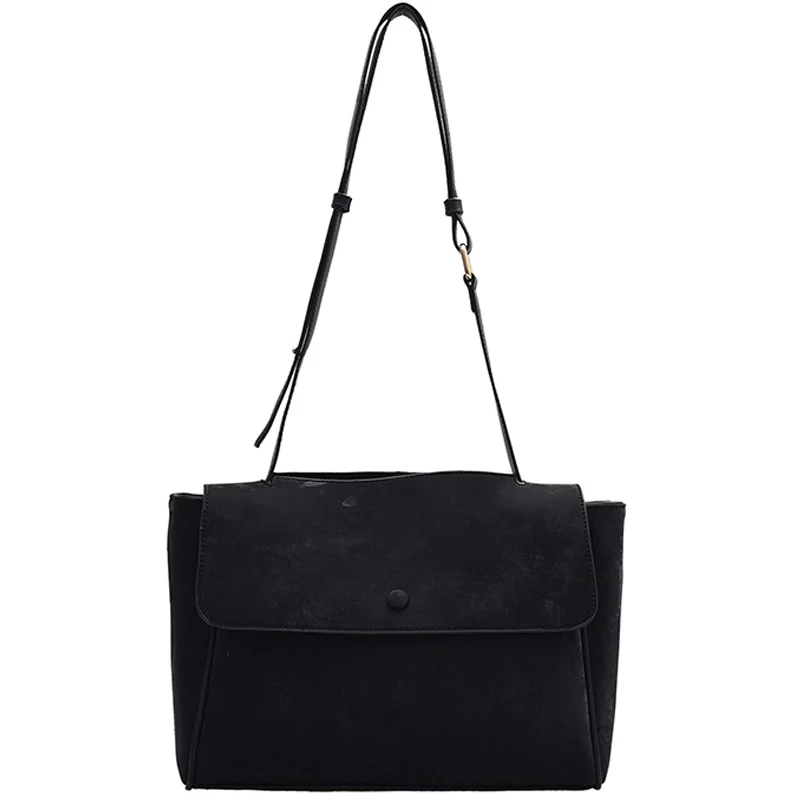 

Vintage Large Tote bag 2020 Fashion New Quality Matte PU Leather Women's Designer Handbag High capacity Shoulder Messenger Bag