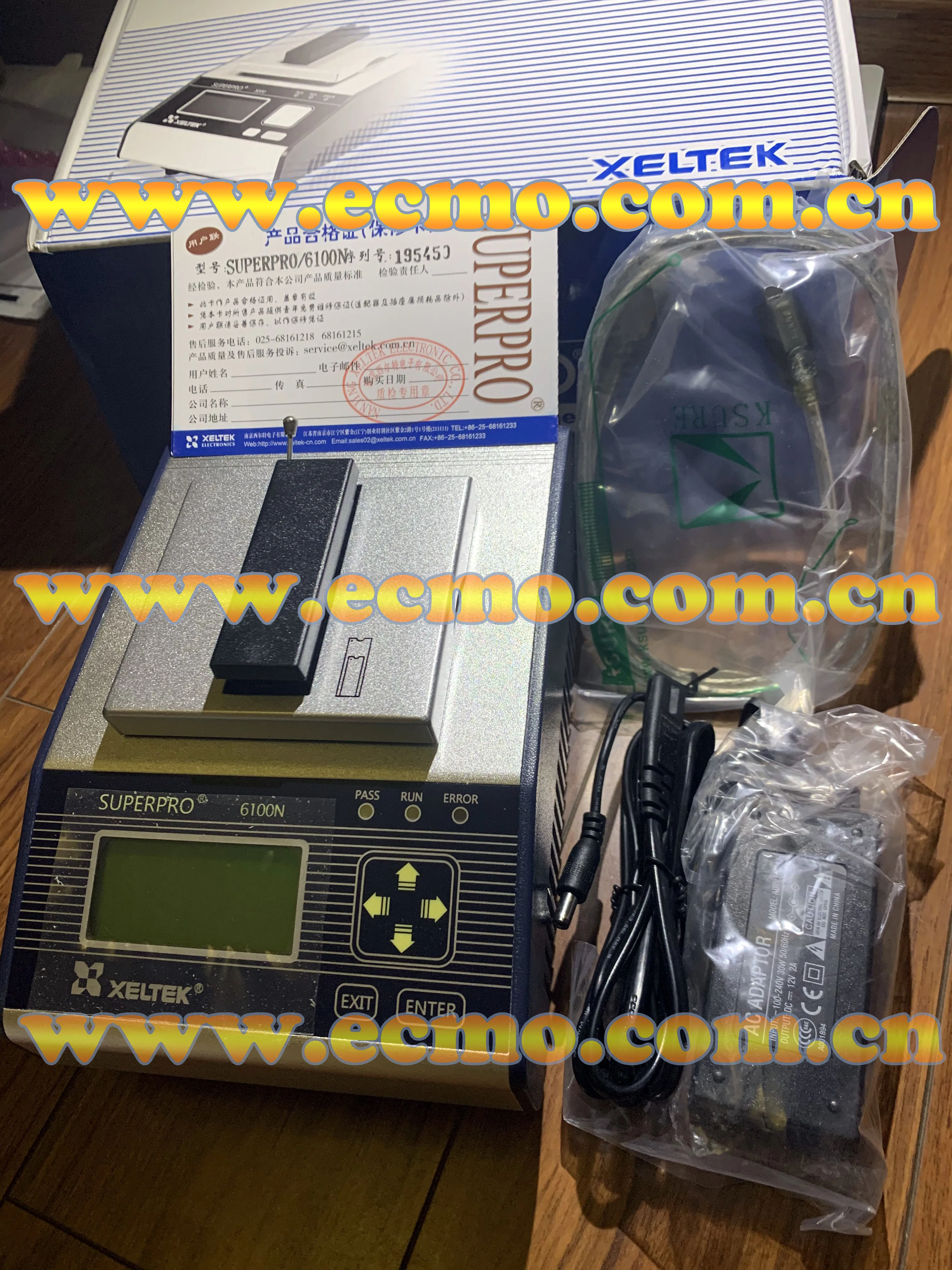 Оригинальный Xeltek 6100N автономный универсальный программатор устройства Superpro/6100N