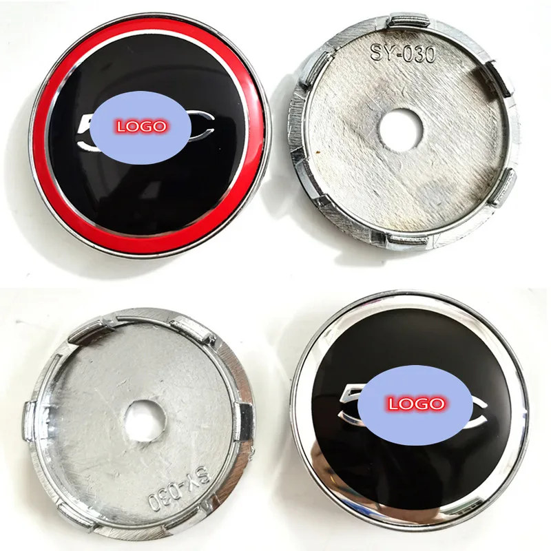 

4pcs For Fiat 500 60mm modified wheel cover car accessories