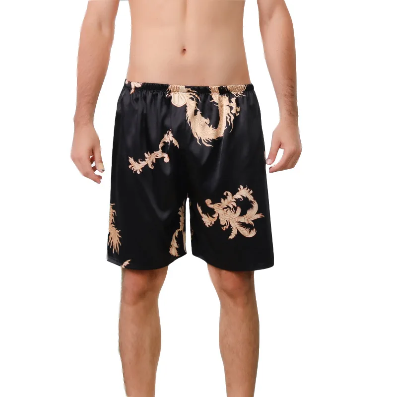 black Shorts 5XL 4XL кимоно для мужчин из двух частей, большой размер, мужской сексуальный халат, женская одежда для сна, наборы для пар, набор халатов, пижама, туника, шелковое платье, комплект для сна - Цвет: black Shorts