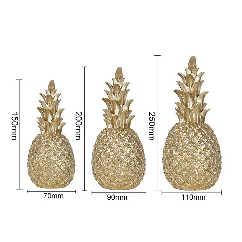 Современный скандинавский домашний декор золотое украшение ананас креативный