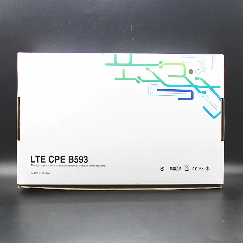 Huawei original B593 B593s-12 with Antenna 4G LTE 100Mbps CPE Router 4G LTE WiFi Router with 4 Lan Port 4G/3G Wireless Router