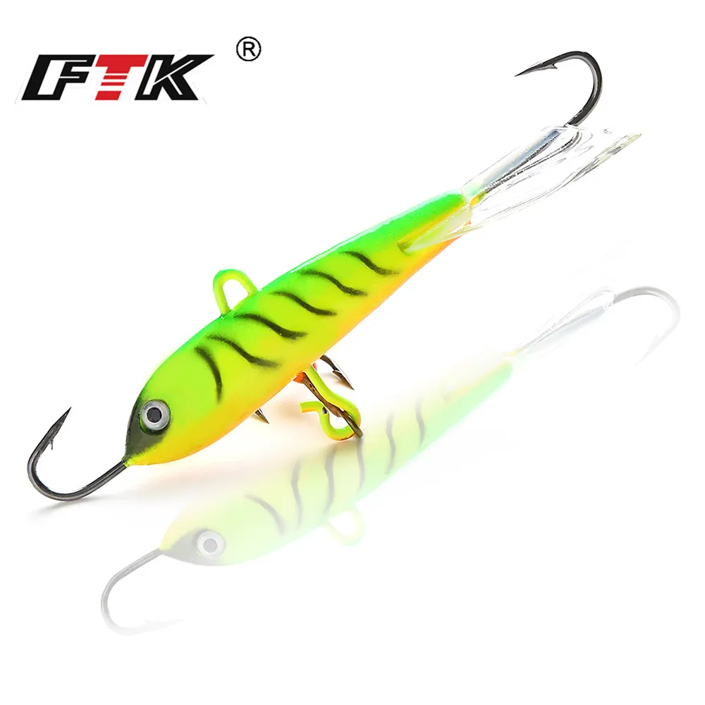 FTK приманка для подледной рыбалки 1 шт. 16 г/75 мм джиг-приманка рыболовные крючки