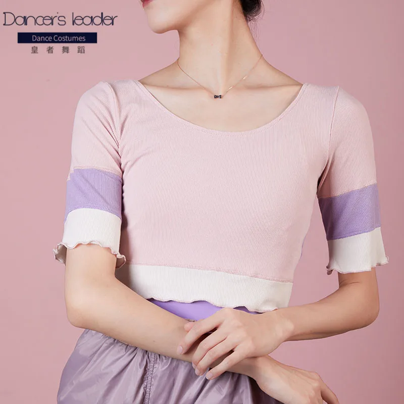 

Балетные топы, одежда для упражнений, вязаные топы, топы, одежда для упражнений для женщин, костюмы для соревнований и представлений