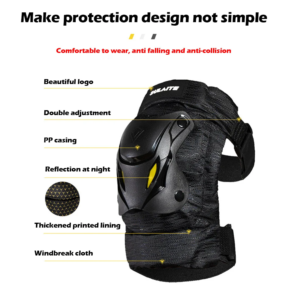 

Motocross Racing Protective Gear Windproof Motorcycle Coldproof Warm Elbow Knee Pads Racing Protective Gear Moto Protection