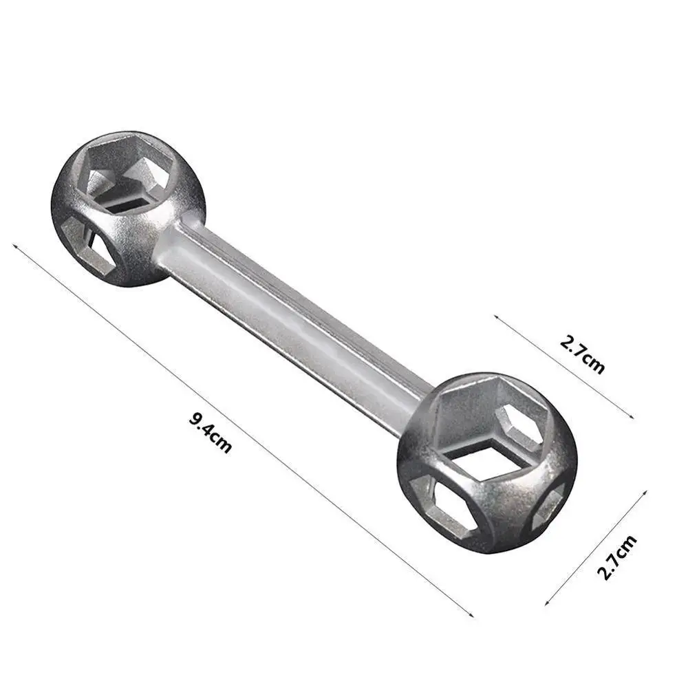Cycling Dumbell Wrench Dog Bone Shape Hexagon Spanner Portable Kit Hand Tools Bicycle Accessories Bike Supplies | Спорт и