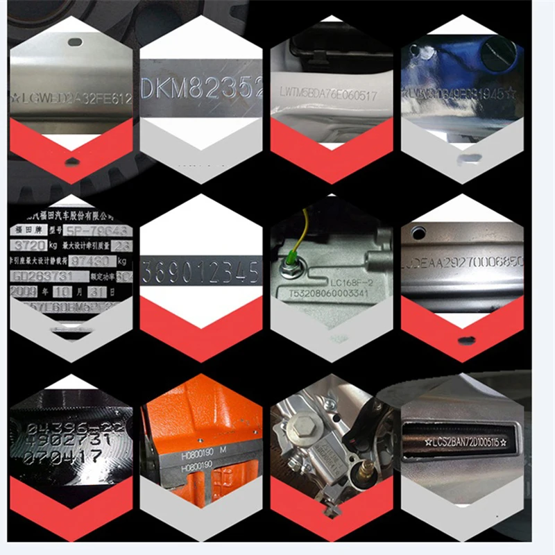 Металлическая гравировальная портативная электрическая маркировочная машина с