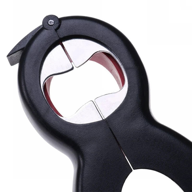 

Portable Bottle Opener 6 In1 Stainless Steel Manual Opener with Hand Punch Stainless Steel Timing Coffee Scale