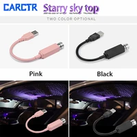 carctr car atmosphere usb starry sky lamp interior decoration star ceiling projection lamp with usb adapter christmas car light