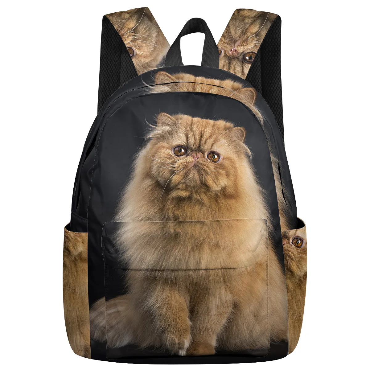 Рюкзак для путешествий с персидским котом и милым животным женщин мужчин рюкзаки