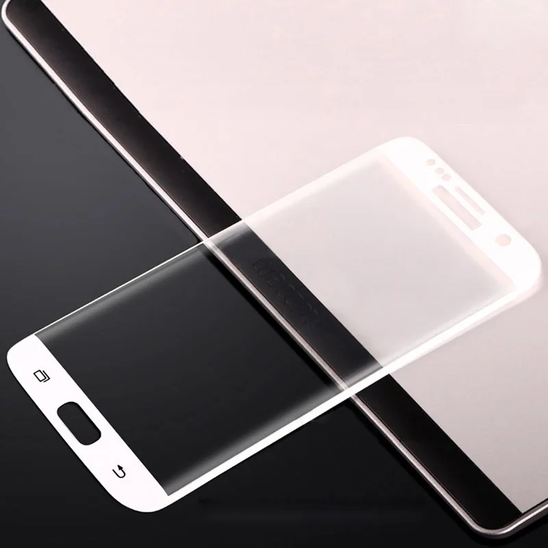 Цветное 3D полное покрытие 9H закаленное стекло для Samsung Galaxy A3 2017 S7 edge G935F S8 защитная