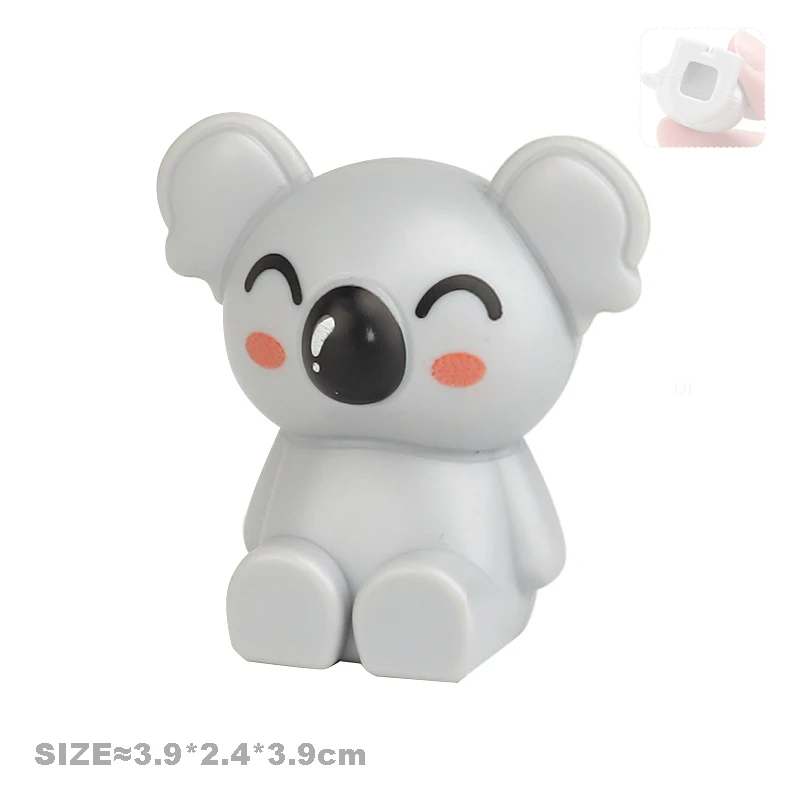 Новые большие строительные блоки кирпичи аксессуары зоопарк животные сова коала