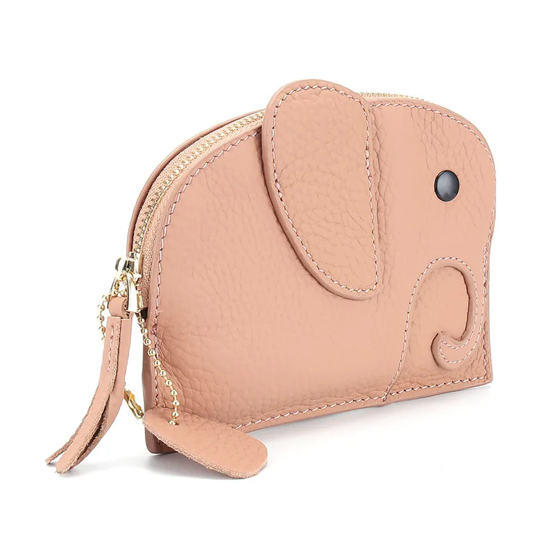 Мини-кошелек OKKID из натуральной кожи для девочек Детский кошелек милый детский со
