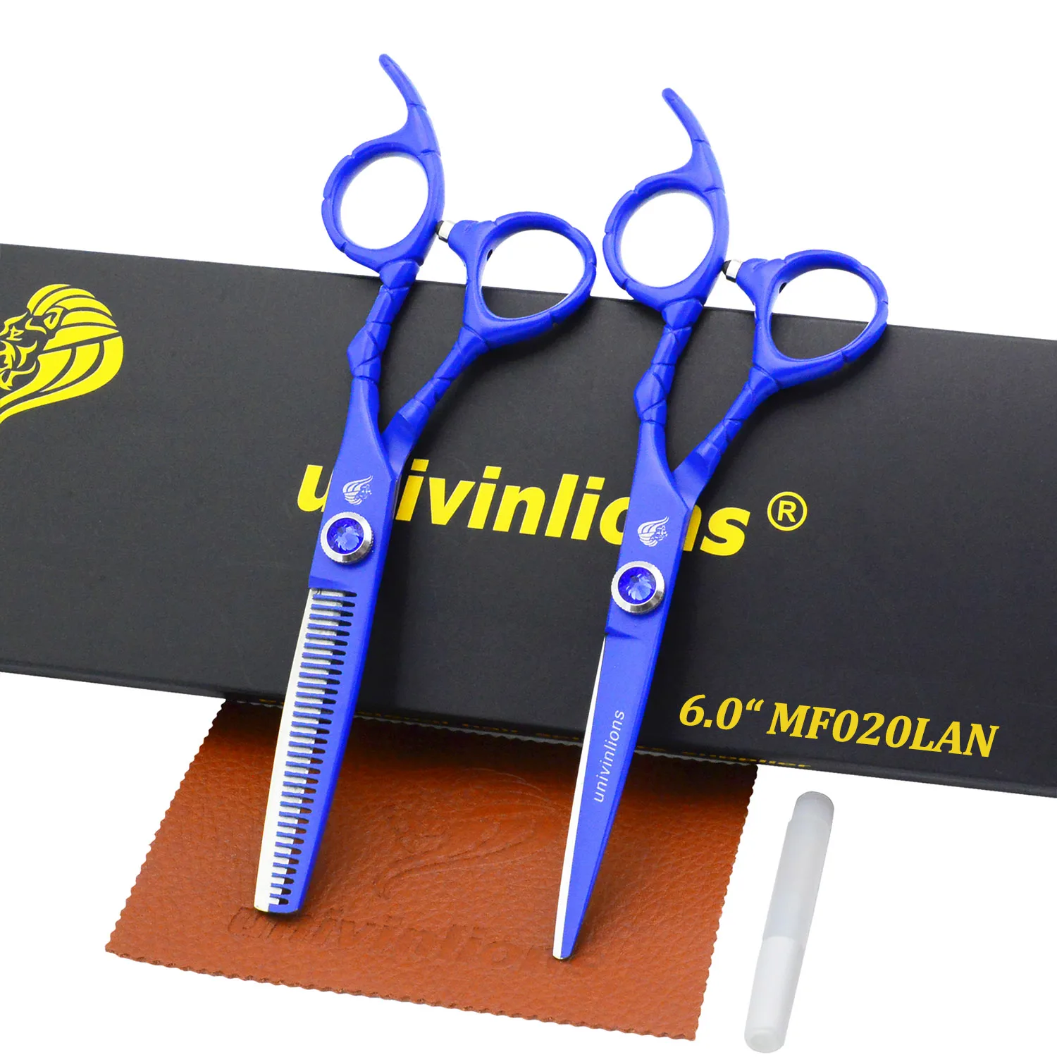 

6" Stainless Steel Professional Hairdressing Scissors Salon BarberShop Scissors Cutting Scissors Thinning Shears Haircut Kit