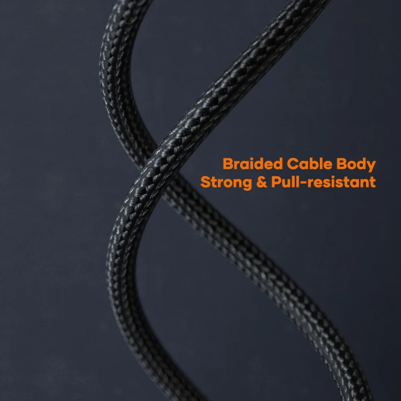 

ROCK 2M 5A USB Type C To USB Type C Metal Braided PD Fast Charge Cable for Samsung Note 20 Ultra for Mi Note 10 Lite Mi 10 Pro