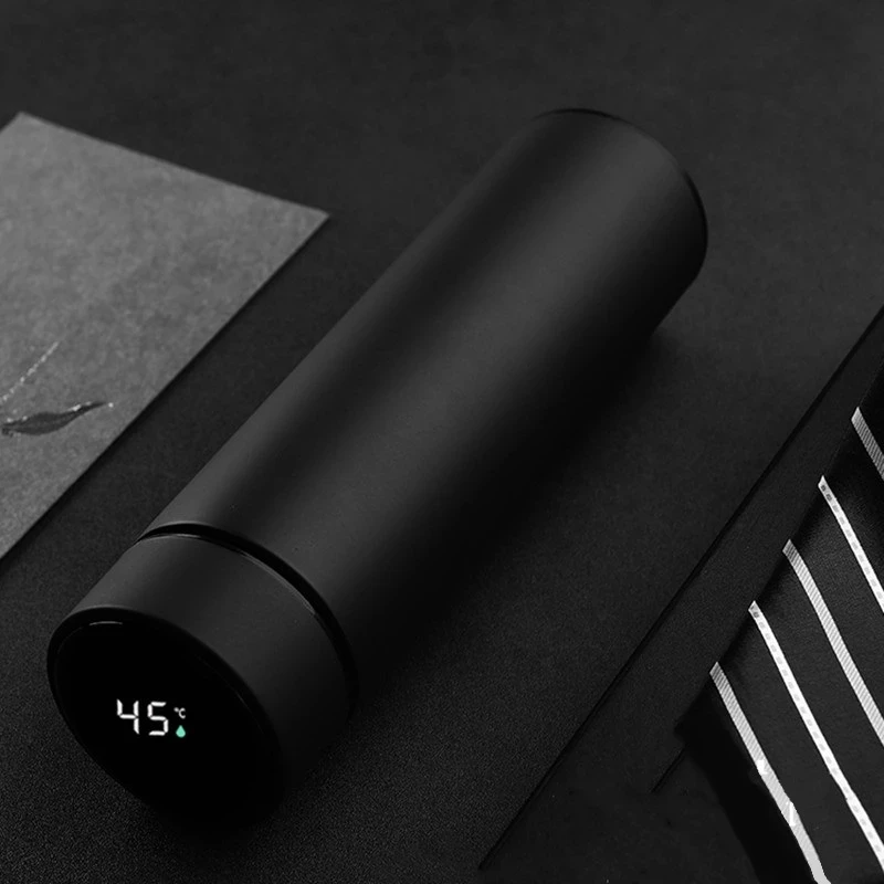 Термос из нержавеющей стали Изолированная бутылка Вакуумная чашка умная