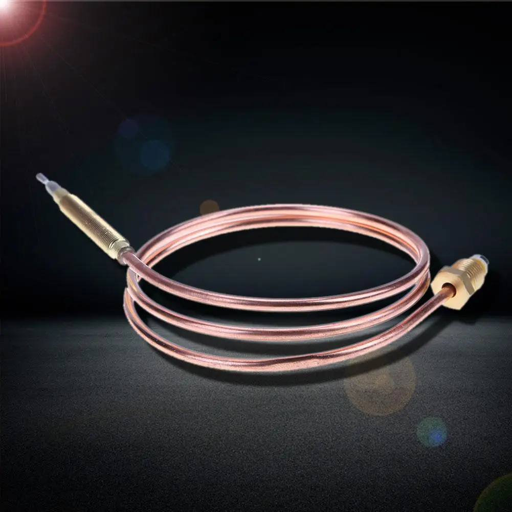 

1.2m Gas Valve Thermocouple for Hot Water Boiler Tea Urn with 5 Fixed Parts Flexibility Durable Strong used for Cooking Utensils