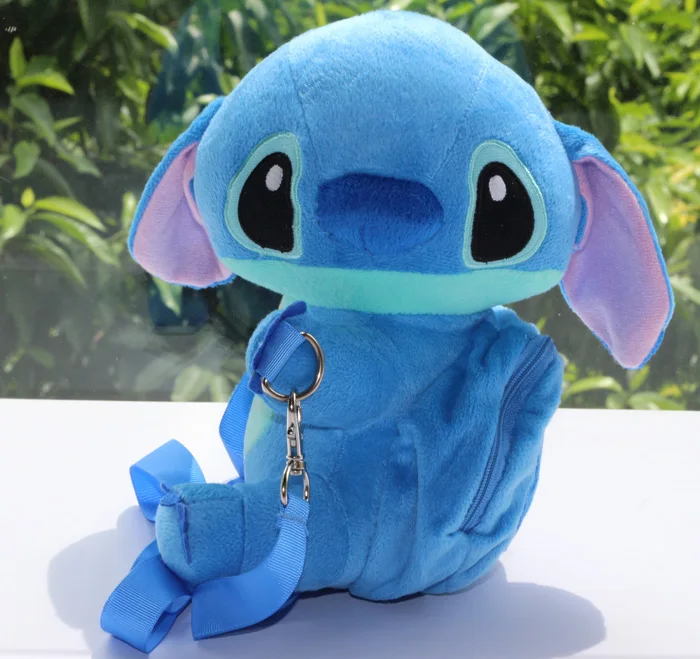 Милый Лило стежок 626 плюшевый Детский рюкзак Детская школьная плюшевая сумка